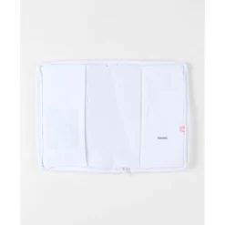 Noukie's Protège carnet de santé M&m25 Elephants Blanc 17x25 cm