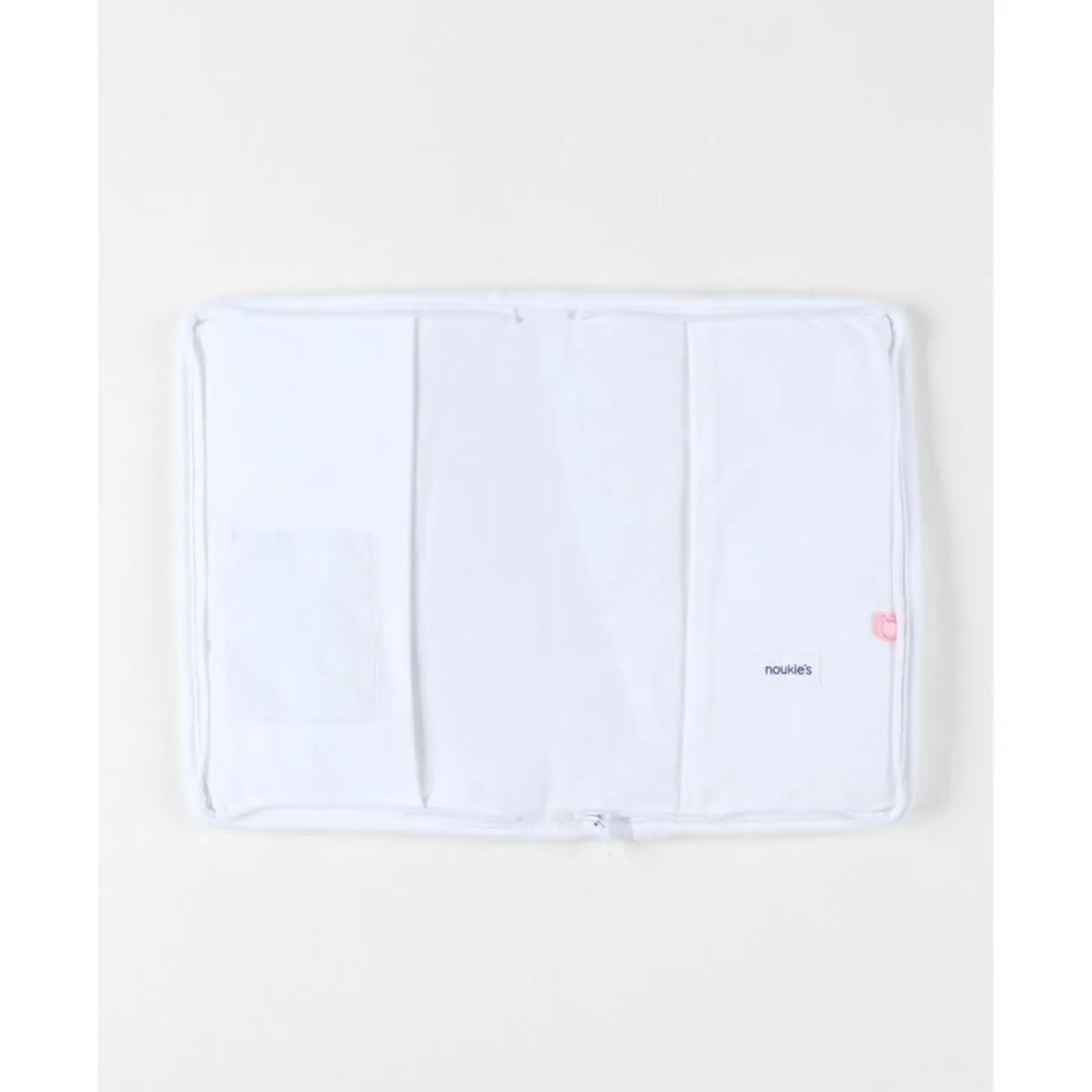 Noukie's Protège carnet de santé M&m25 Elephants Blanc 17x25 cm