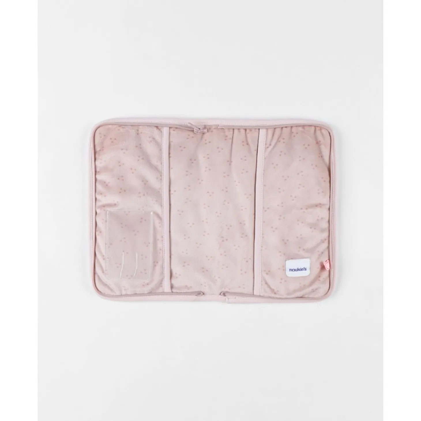Noukie's Protège carnet de santé veloudoux Pop Rose