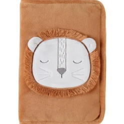 Noukie's Protège carnet de santé veloudoux Babou et Kendi Caramel
