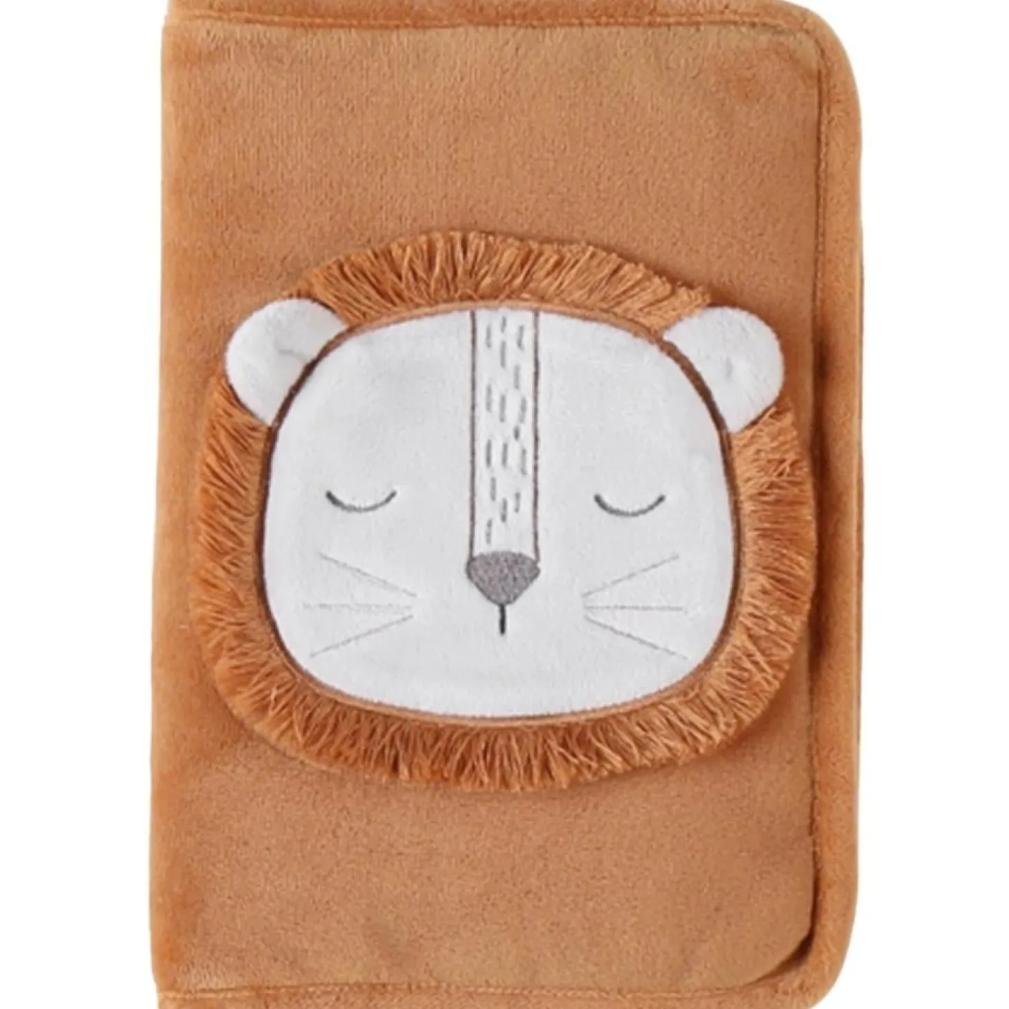 Noukie's Protège carnet de santé veloudoux Babou et Kendi Caramel