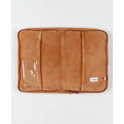 Noukie's Protège carnet de santé veloudoux Babou et Kendi Caramel