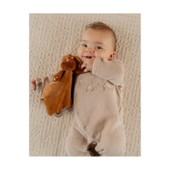 Noukie's                    Pyjama bébé en velours Newborn    Beige            0 mois