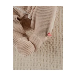 Noukie's                    Pyjama bébé en velours Newborn    Beige            0 mois