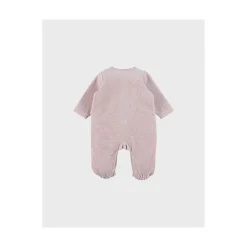 Noukie's                    Pyjama bébé Velours AOP Nappy cat    Rose            1 mois