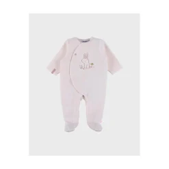 Noukie's                    Pyjama bébé Velours Autumn Forest    Rose