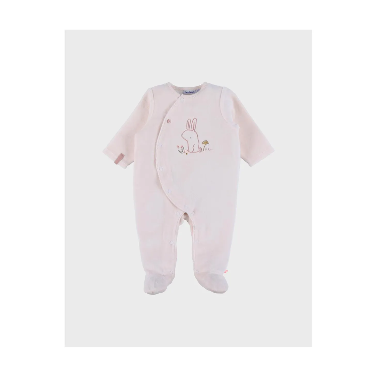 Noukie's Pyjama bébé Velours Autumn Forest Rose
