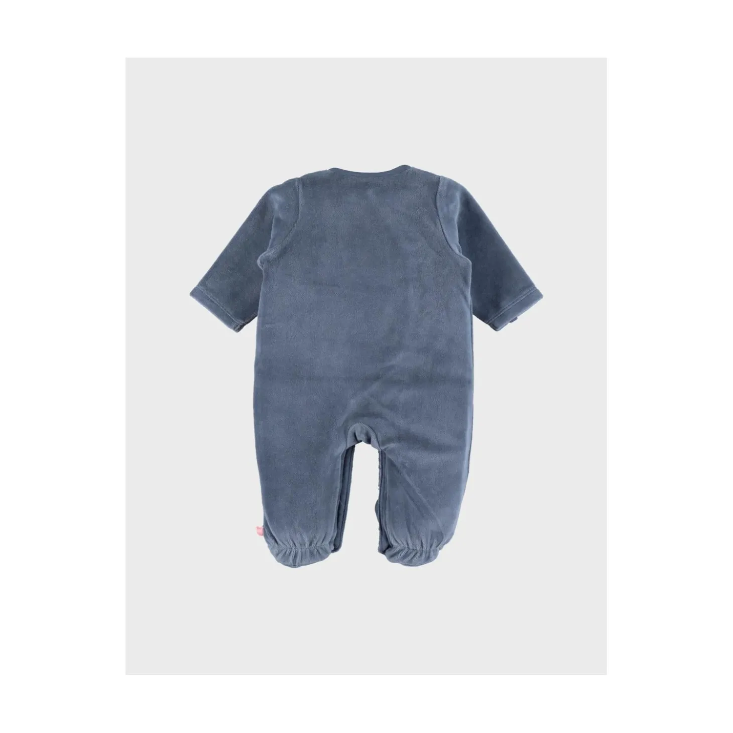 Noukie's Pyjama bébé Velours Jungle Bleu 0 mois