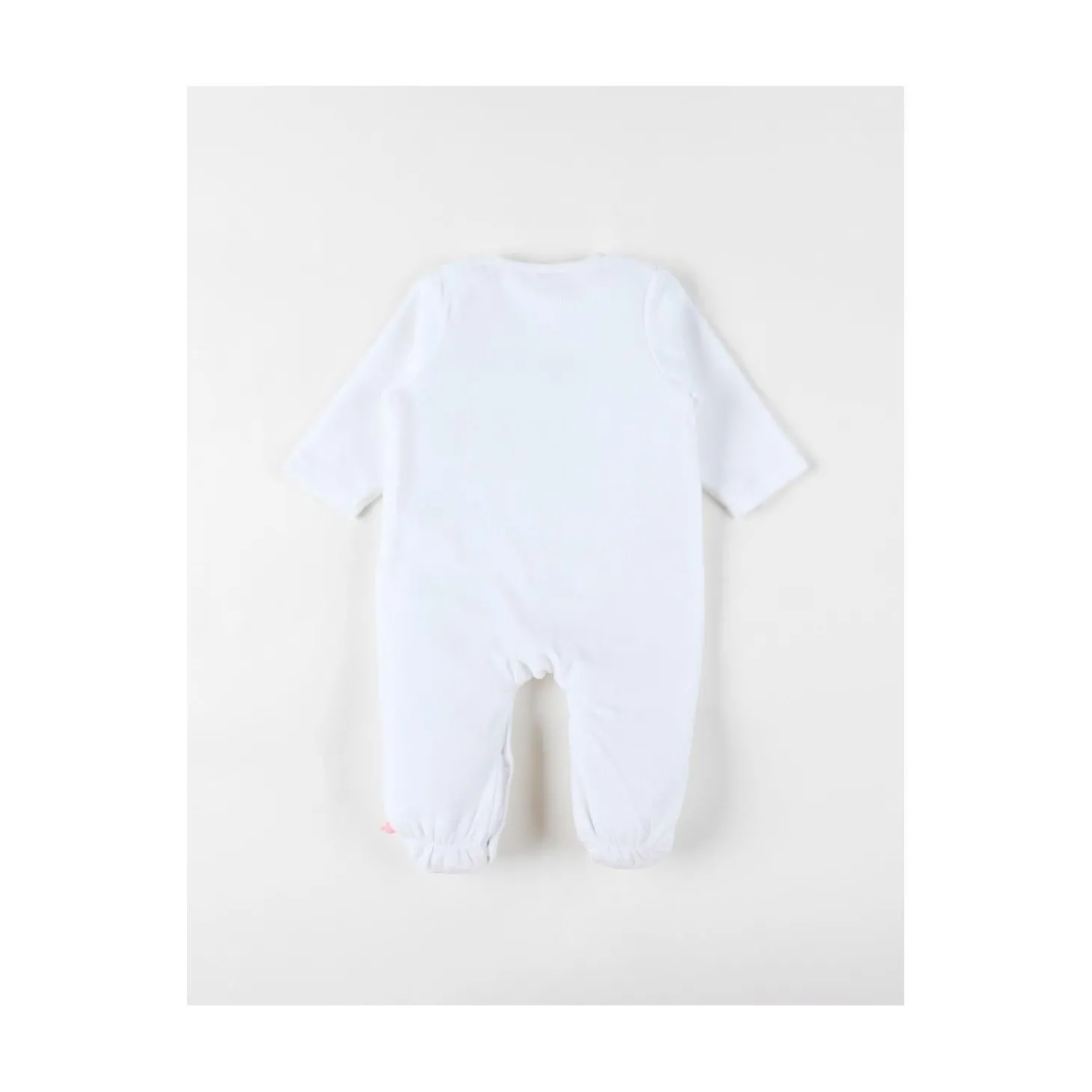 Noukie's Pyjama Bébé Velours Newborn Blanc 6 mois