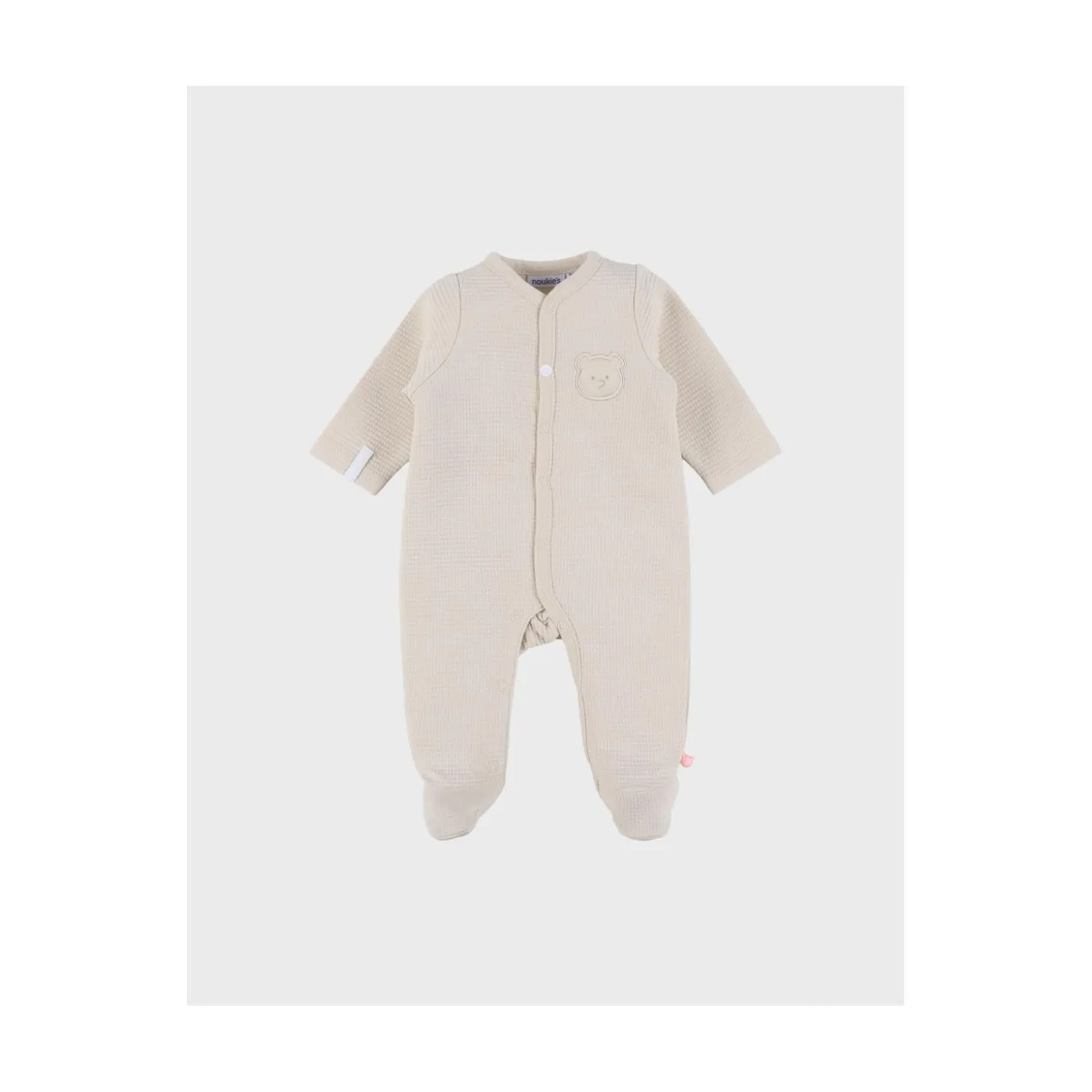 Noukie's Pyjama dors-bien en coton M&M Beige 0 mois