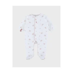 Noukie's                    Pyjama Dors-Bien Jersey Vintage flowers M&M26    Rose