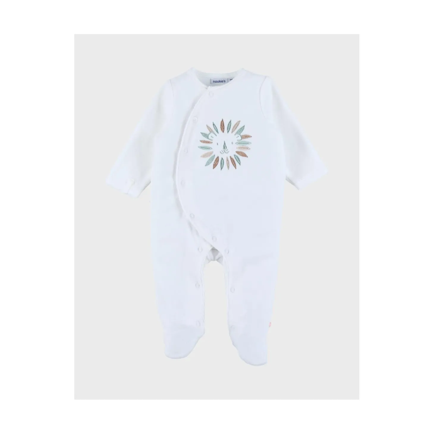 Noukie's Pyjama Dors-Bien Velours Babou M&M26 Beige