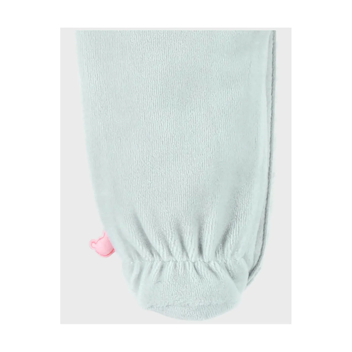 Noukie's Pyjama velours aqua Romantic flowers Vert 3 mois