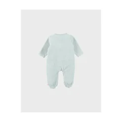 Noukie's Pyjama velours aqua Romantic flowers Vert 3 mois