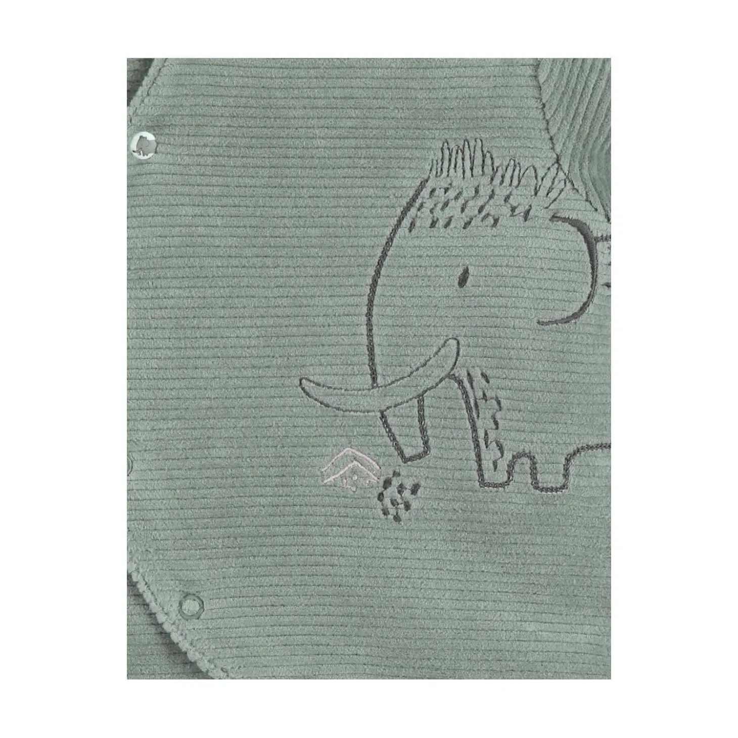 Noukie's Pyjama velours Funny Mammouth Vert 3 mois