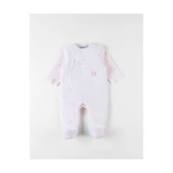 Noukie's Pyjama velours Smart Bunny Rose 6 mois