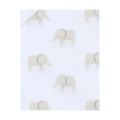 Noukie's                    Set de 2 bodys croisés manches courtes Wild jungle    Blanc            1 mois