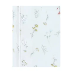 Noukie's                    Set de 2 pyjamas bébé velours Pretty flowers    Blanc            6 mois
