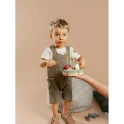 Noukie's Set salopette avec t-shirt Cute gorilla Blanc 12 mois