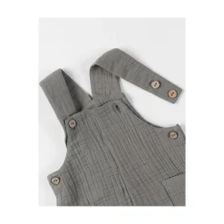 Noukie's Set salopette avec t-shirt Cute gorilla Blanc 12 mois