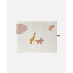Noukie's                    Tapis de jeu et parc veloudoux Pop    Écru            75x95 cm