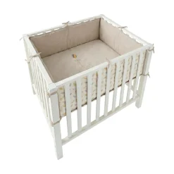 Noukie's                    Tapis de parc avec bords Veloudoux R&L    Beige            75x95 cm