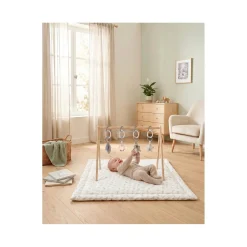 Noukie's                    Tapis de Sol/Parc Plumes de Lune R&L    Beige            100x100 cm