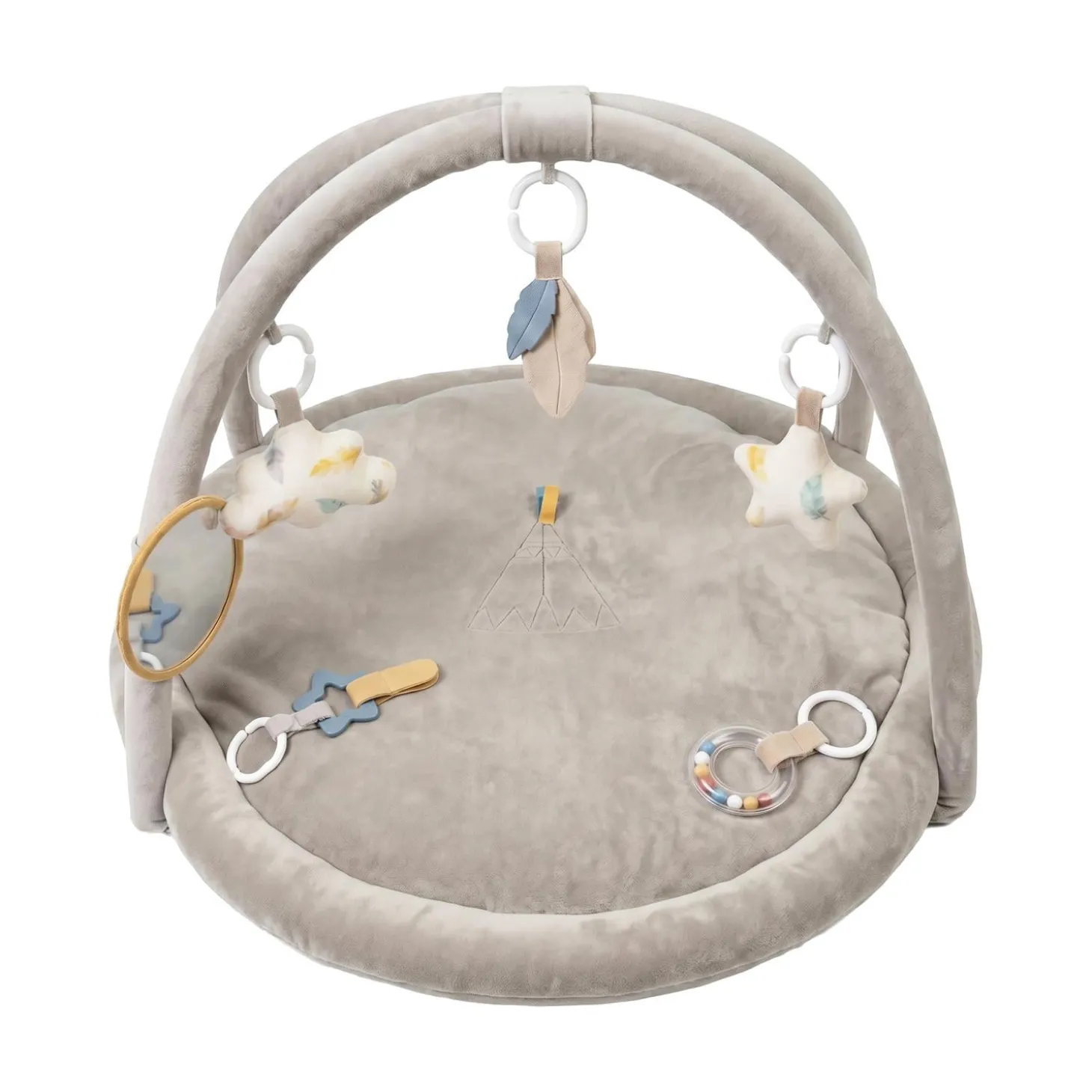 Noukie's Tapis d'éveil Plumes de Lune R&L Beige