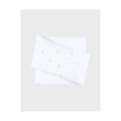 Noukie's                    Tour de lit mousseline brodée F&O    Blanc