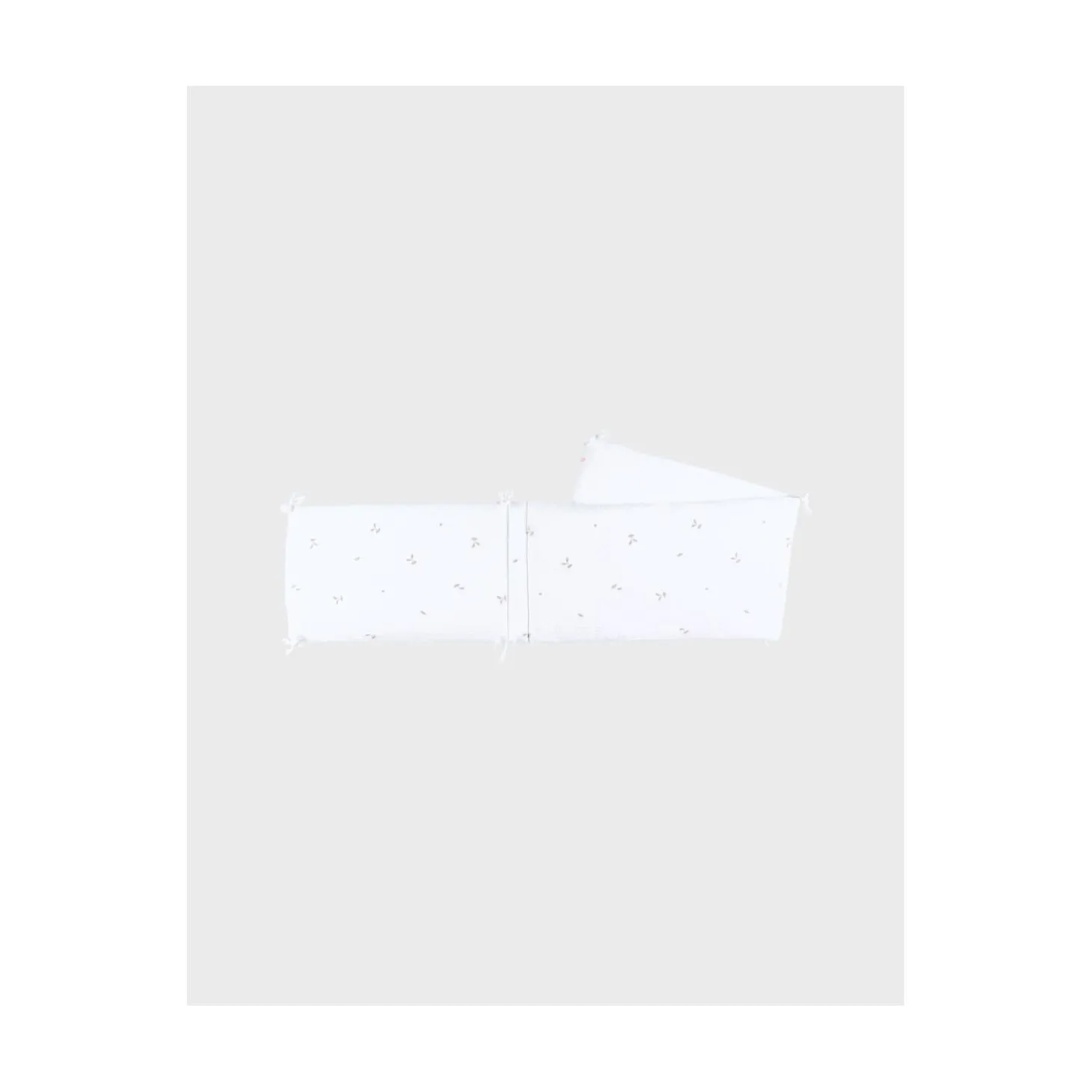 Noukie's Tour de lit mousseline brodée F&O Blanc