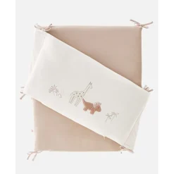 Noukie's                    Tour de lit veloudoux Pop    Rose