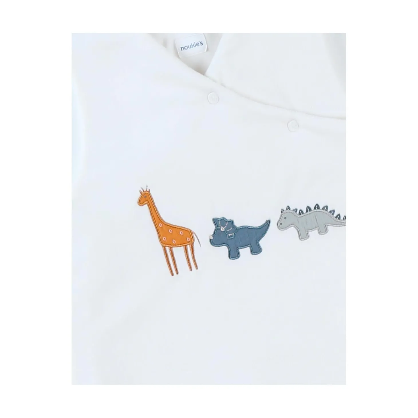 Noukie's T&S GIGOTEUSE 70CM ECRU VELOUDOUX Multico