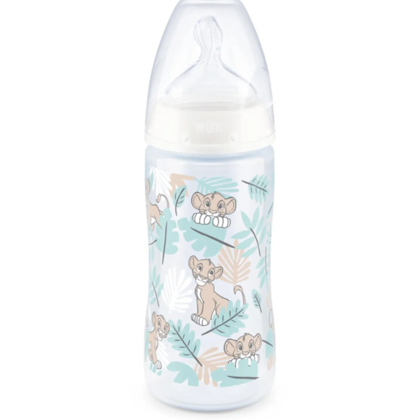 Nuk Biberon col large Serinity Roi Lion Multicolore