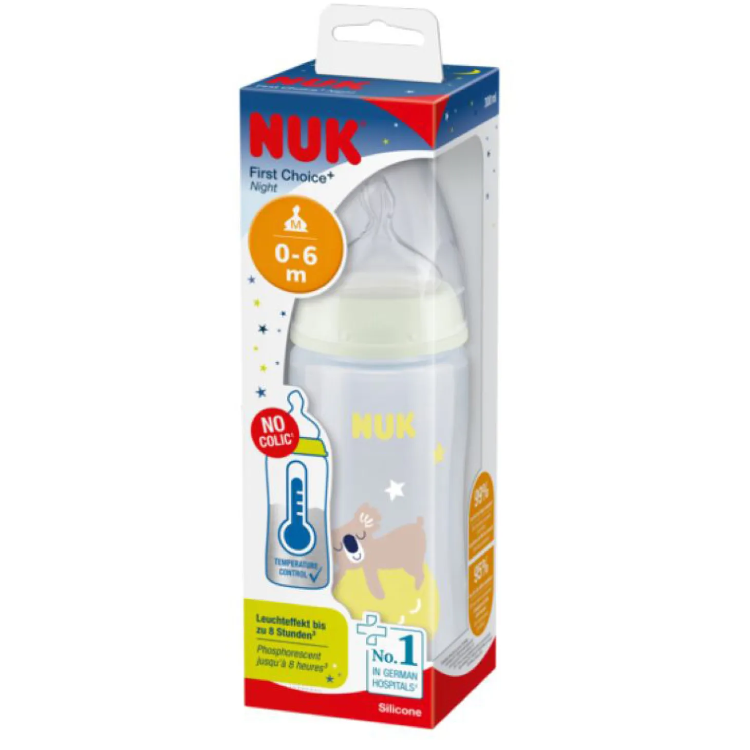 Nuk Biberon FC + TC M 300 ml