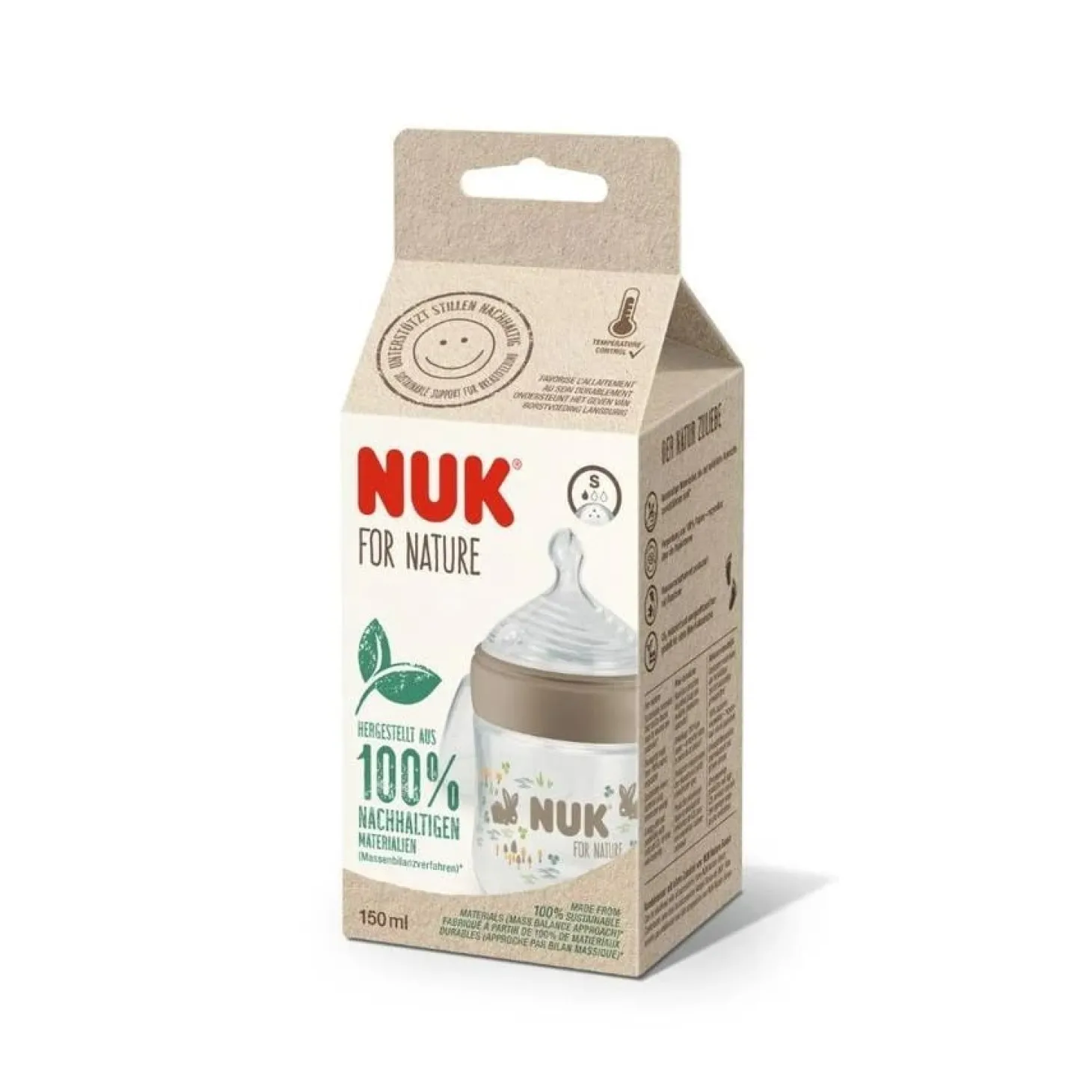 Nuk Biberon for Nature TC Crème 150 ml