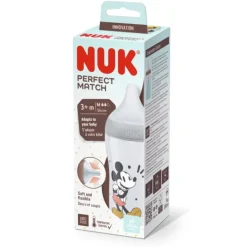Nuk Biberon Perfect Match PP 260ml Mickey Multicolore 260 ml