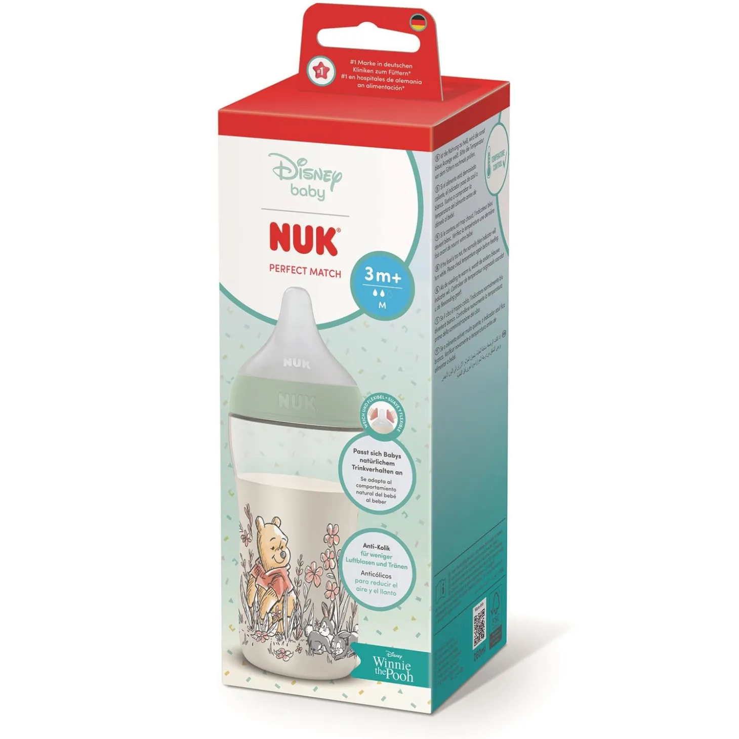 Nuk Biberon Perfect Match PP Winnie 260 ml / M