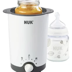 Nuk                    Chauffe Biberon 3en1    Blanc/ Gris