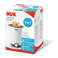 Nuk                    Chauffe Biberon 3en1    Blanc/ Gris