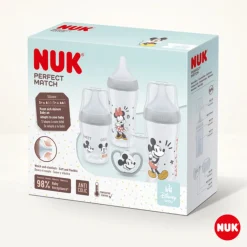 Nuk Coffret naissance Perfect Match Mickey Multicolore 260 ml