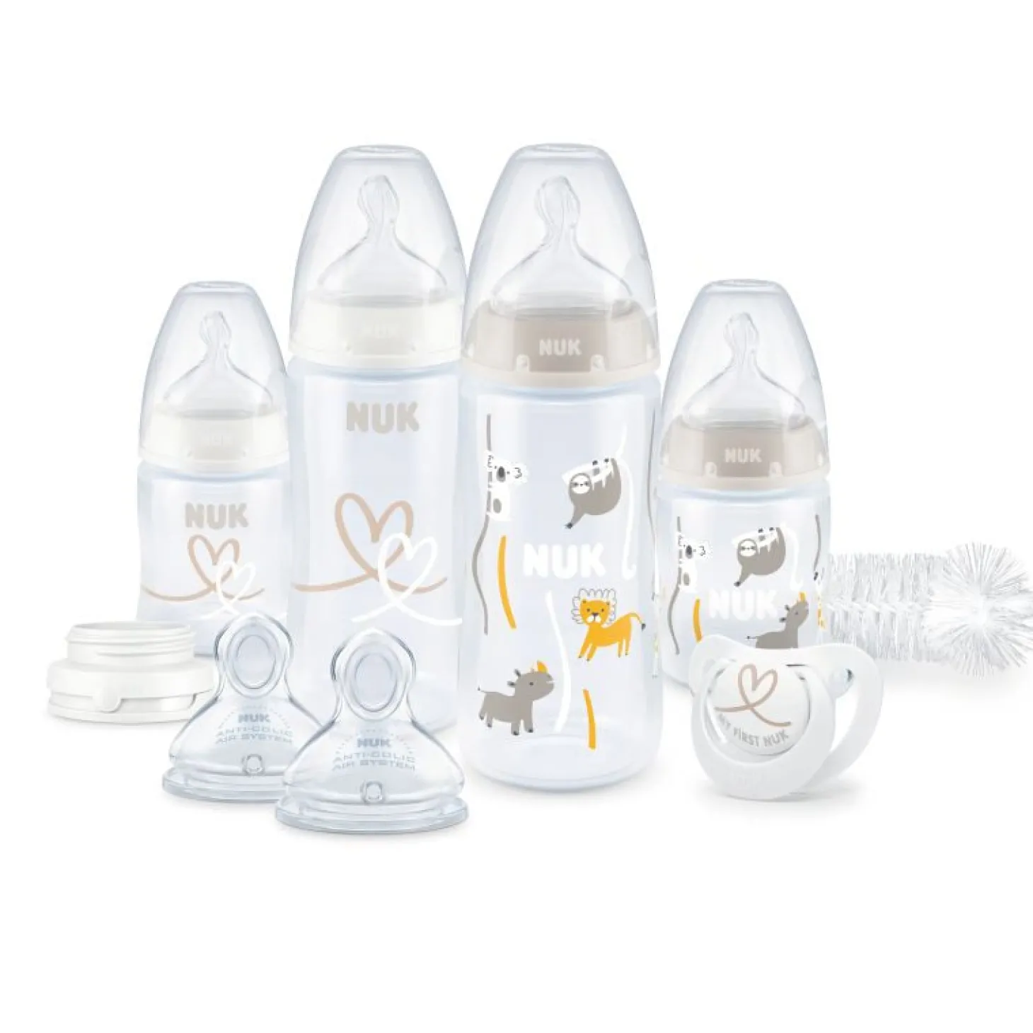 Nuk Coffret Perfect Start FC+ TC 8 pièces Mixte Blanc