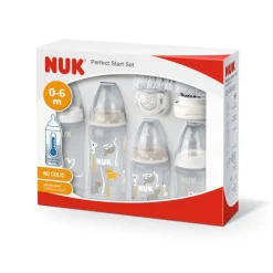 Nuk                    Coffret Perfect Start FC+ TC 8 pièces Mixte    Blanc