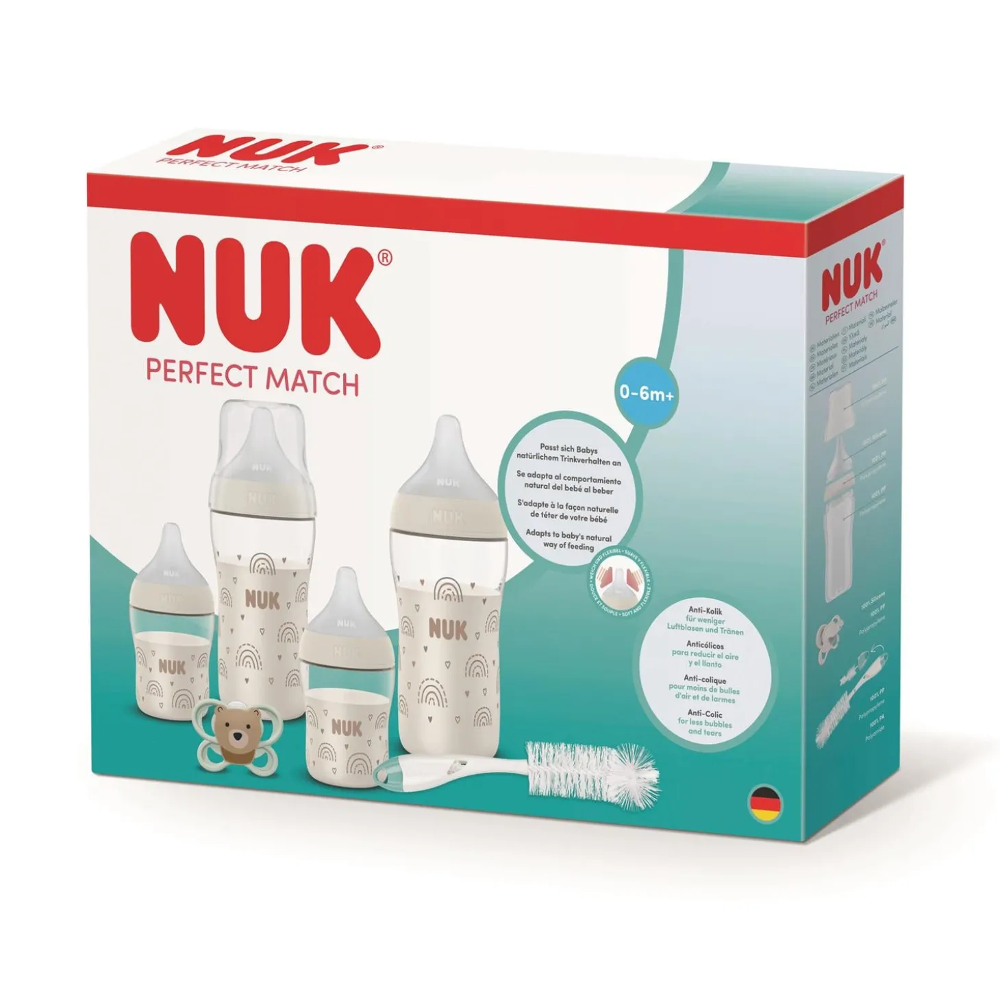 Nuk Coffret PP Perfect Match 2025 Beige 150 ml - 260 ml
