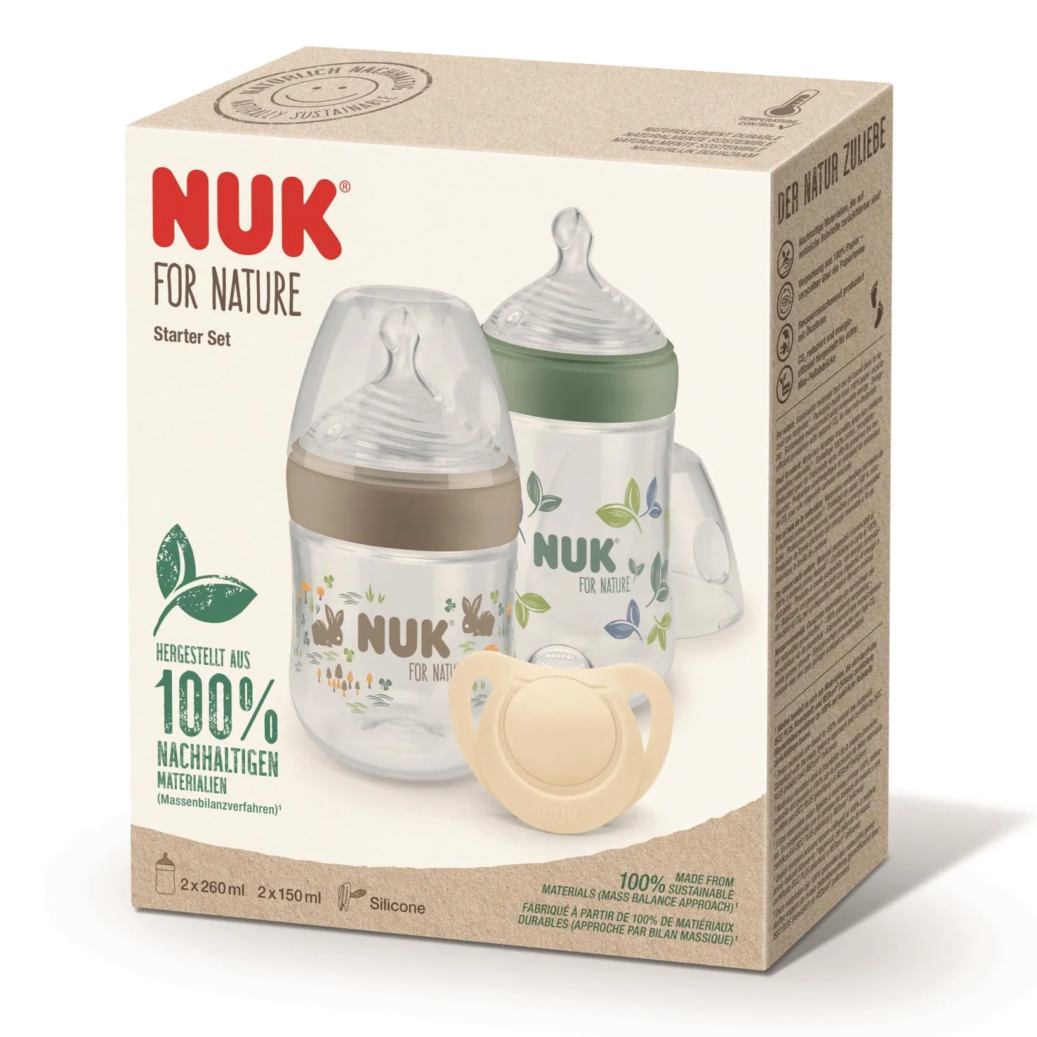 Nuk Coffret Star Set for Nature Blanc