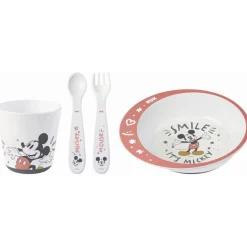 Nuk Coffret Vaisselle micro-ondable Mickey Panaché/ Multicolore