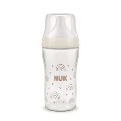 Nuk                    Lot de 2 Biberons Perfect Match PP    Arc-En-Ciel