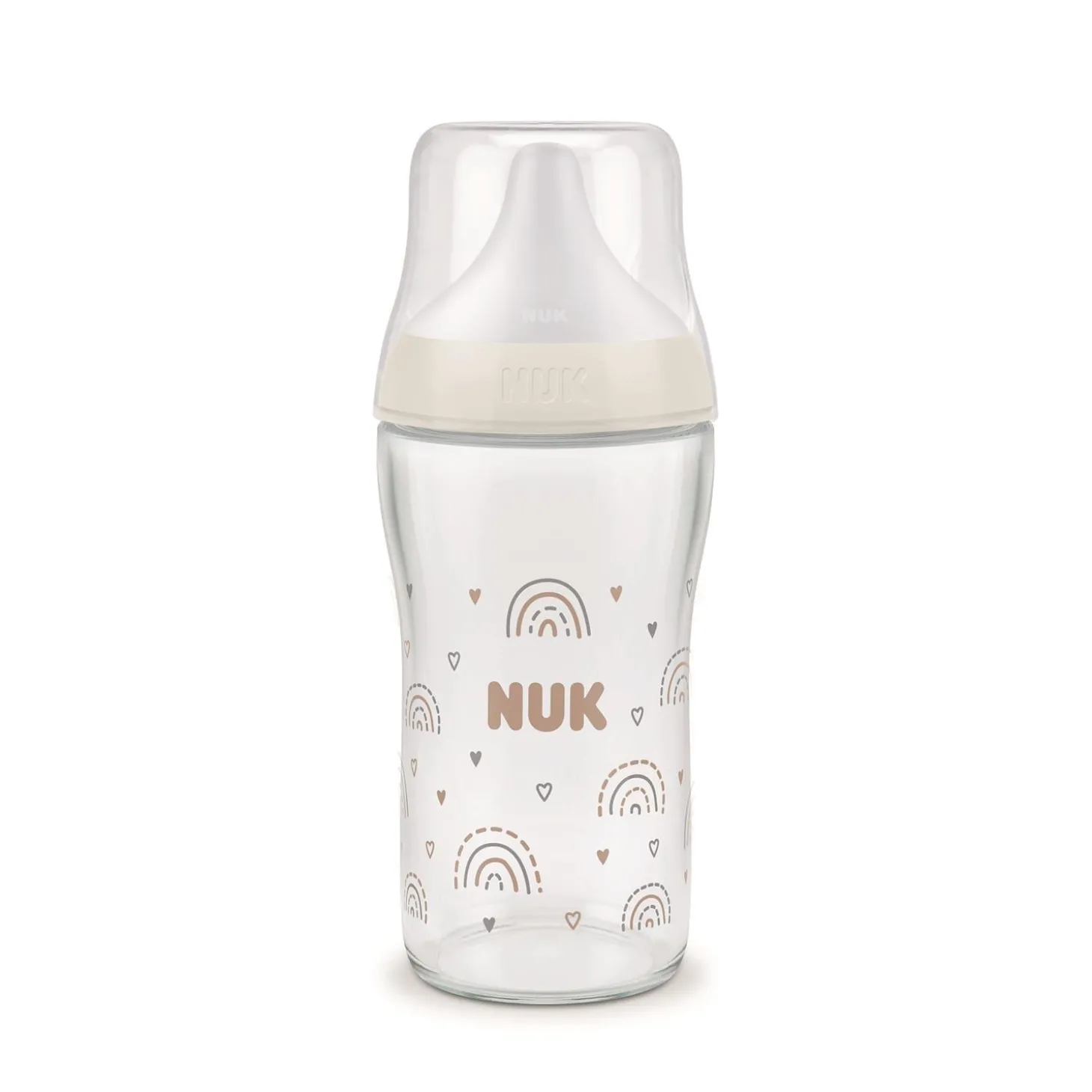 Nuk Lot de 2 Biberons Perfect Match PP Arc-En-Ciel