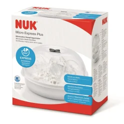 Nuk Stérilisateur micro-ondes express 4 minutes Blanc