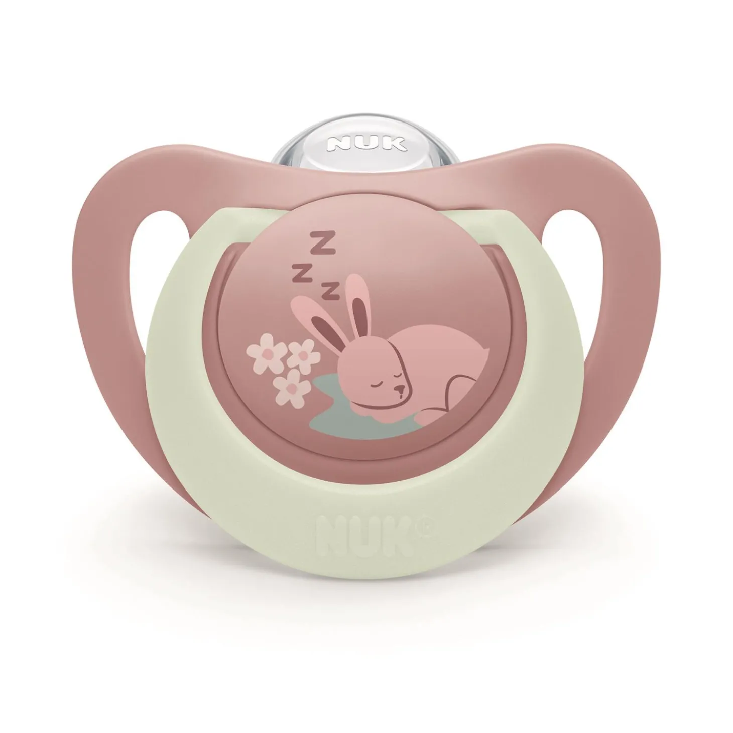 Nuk 2 Sucettes First Choice Nuit Lapin/Mouton