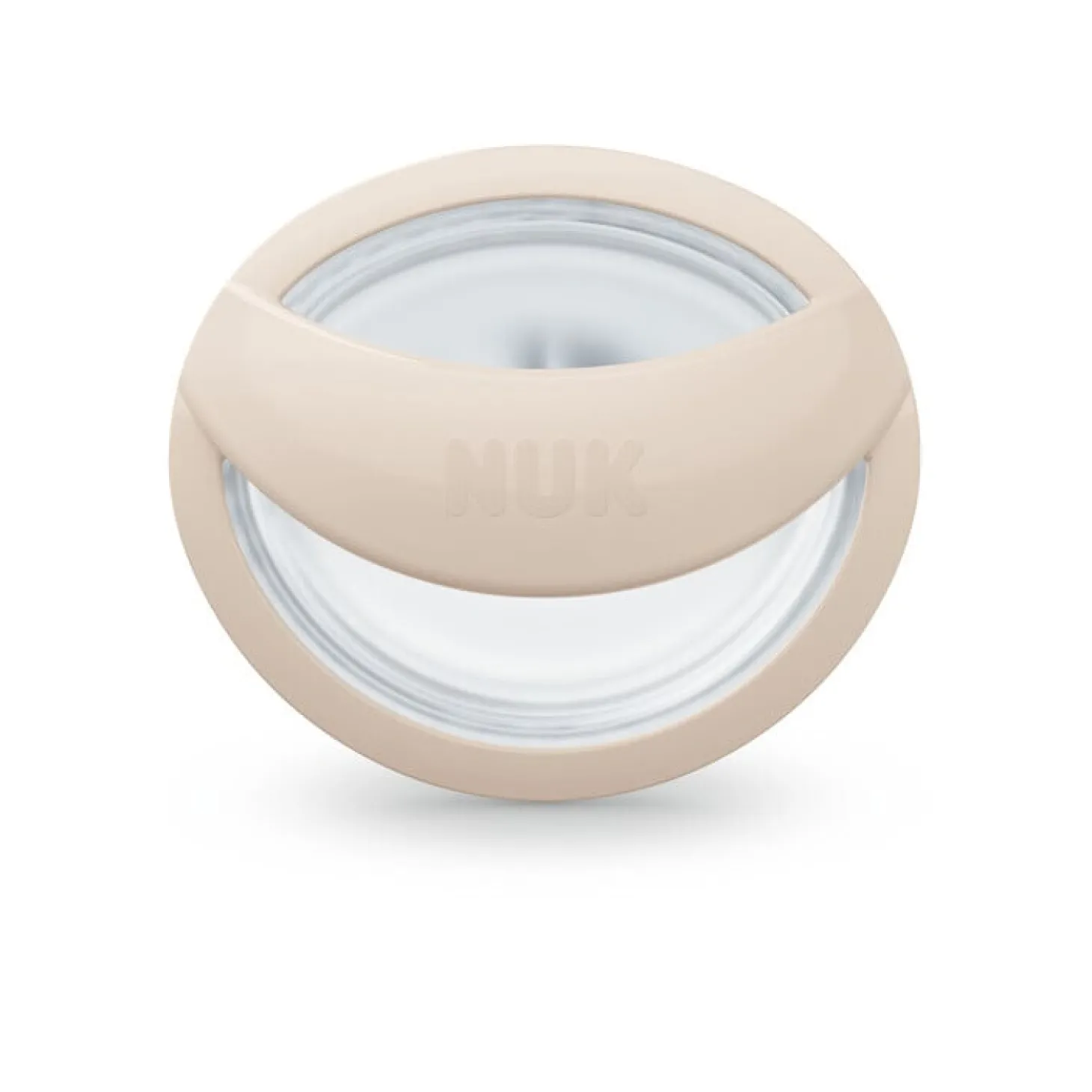 Nuk 2 Sucettes MOMMYFEEL Greige 0-6 mois